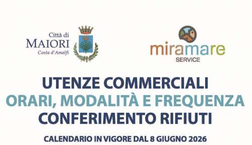 Nuovi orari di conferimento dei \